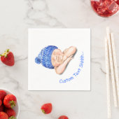 Slapen Happy Baby servetten - aangepaste tekst (Insitu)