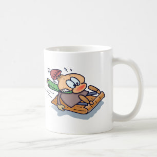Slapen, ik trek voor niemand! koffiemok