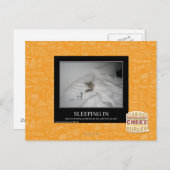 Slapen in briefkaart (Voorkant / Achterkant)