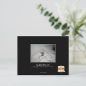 Slapen in briefkaart (Staand voorkant)