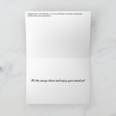 Slapen in het late Teddy Bear Vacation wenskaart Kaart (Binnen)