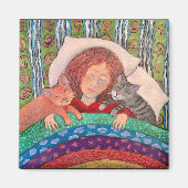 Slapen in magneet (Voorkant)