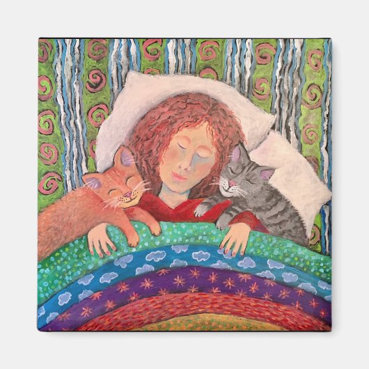 Slapen in magneet (Voorkant)