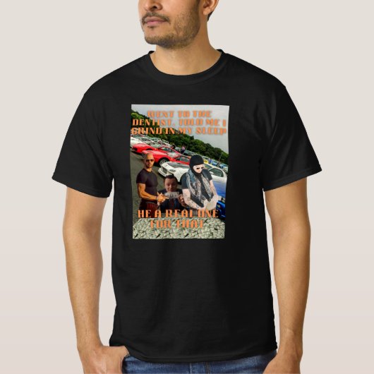 Slapen in T-shirt (Voorkant)