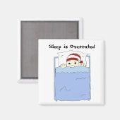 Slapen is overschat magneet (Voorkant / Achterkant)