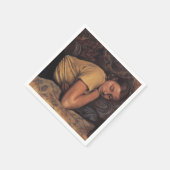 Slapen Katya (door Serebriakova) Servet (Hoek)