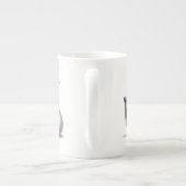 Slapen Kitten in Pyjamas Bone China Mok (Achterkant)