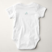 Slapen Kleine Beer Op de Cloud Kind T-Shirt (Achterkant)