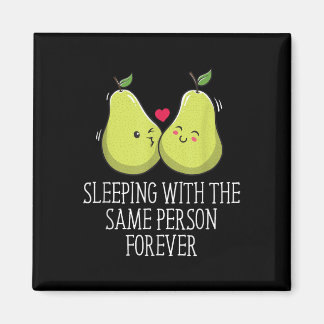 Slapen met dezelfde persoon Huwelijk Trouwen Magneet