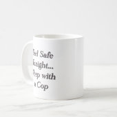 slapen met een agent koffiemok (Voorkant links)