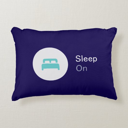 Slapen op accent kussen (Voorkant)
