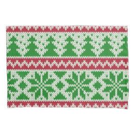 Slapen op een lelijke kersttrui kussensloop