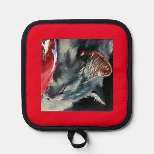 Slapen op zonnige ochtend Oven Mitts & Pot Holders Pannenlap (Voorkant)