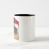 Slapen-Otter Tweekleurige Koffiemok (Center)