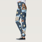 Slapen Puppies: Good Night Pattern Leggings (Links)