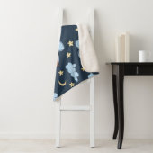 Slapen Puppies: Good Night Pattern Sherpa Deken (In situ)