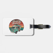 Slapen rond camper bagagelabel (Achterkant horizontaal)