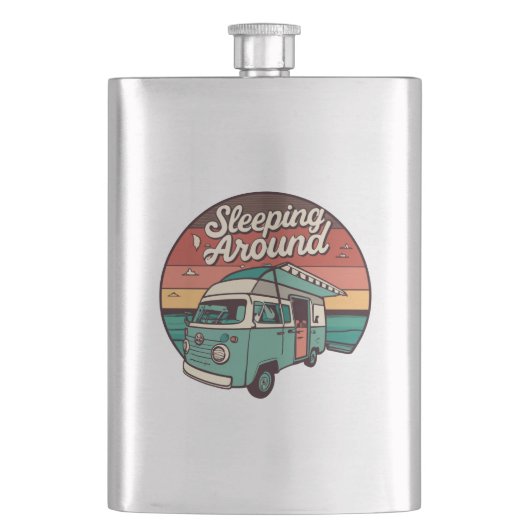 Slapen rond camper flacon (Voorkant)