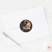 Slapen Santa 2 - Vakantie Stickers (Envelop)