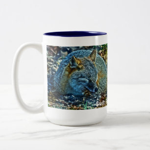 Slapen Swift Fox Wildlife Art Tea of Coffee Mok