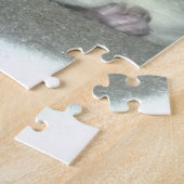 Slapen van suikerglider in mandje legpuzzel (Zijkant)