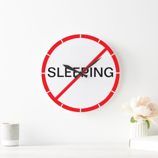 Slapen verboden! grote klok (Huis)
