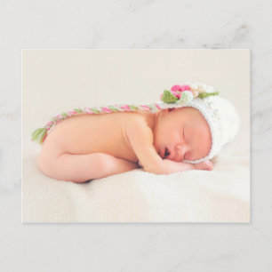 Slapen voor baby Girl Briefkaart