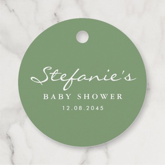 Slapen Wasbeer Krans Baby shower Dank u Bedankjes Labels (Achterkant)