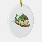 Slapend Ankylosaurus Ornament (Rechts)