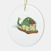 Slapend Ankylosaurus Ornament (Links)