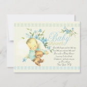  slapend Baby shower Kaart (Voorkant)