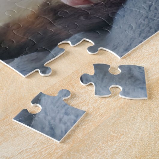 Slapend Calico Legpuzzel (Zijkant)