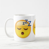 Slapend Face Emoji Koffiemok (Links)