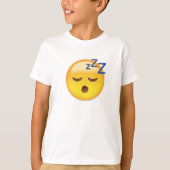 Slapend Face Emoji T-shirt (Voorkant)