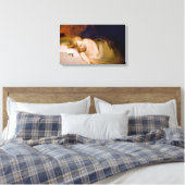 Slapend kind (door Thomas Sully) Canvas Afdruk (Insitu (Slaapkamer))