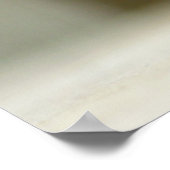 Slapend klein Baby Kat Poster (Hoek)