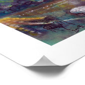 Slapend Mermaid poster (Hoek)