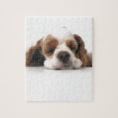 Slapend Rood/Wit Cocker Spaniel Legpuzzel (Verticaal)
