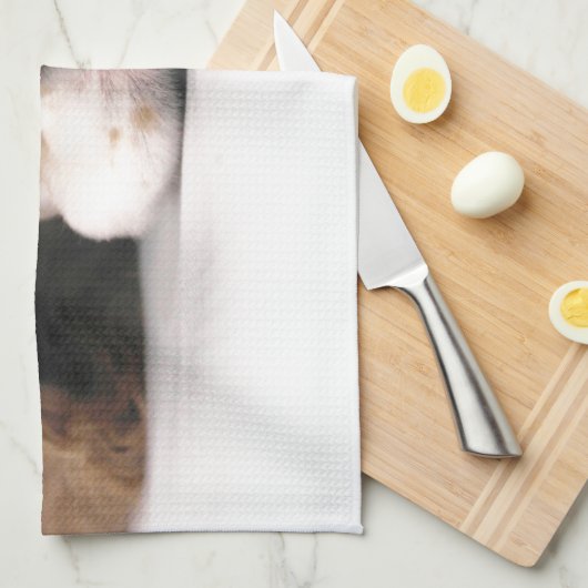 Slapend Rood/Wit Cocker Spaniel Theedoek (Quarter Fold)