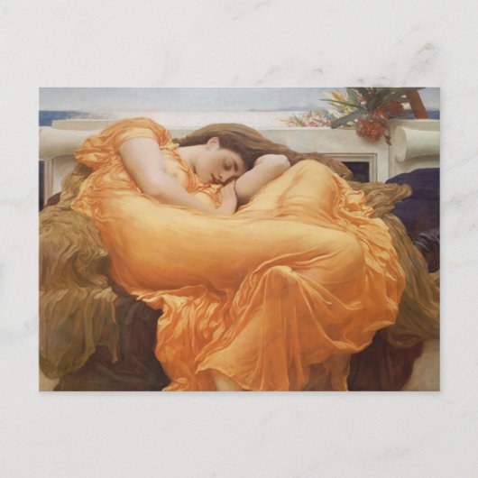 Slapend schoonheidsbriefkaart briefkaart (Voorkant)