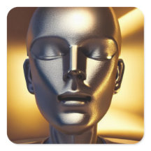 Slapende Android Sticker