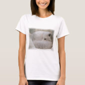 Slapende Arctische Fox T-shirt (Voorkant)