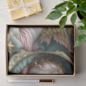 Slapende Baby Engel Sterren Decoupage Tissuepapier (Geschenk)