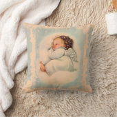  slapende Baby Guardian Angel Kussen (Deken)