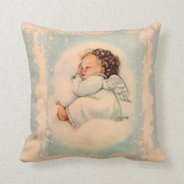 slapende Baby Guardian Angel Kussen