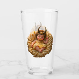 Slapende baby Isis – Godin van het Licht. Glas