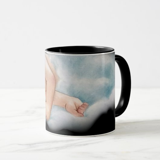 Slapende Baby Mok (Voorkant rechts)
