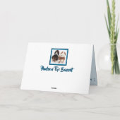 Slapende Basset op de Grappige Kaart van de (Achterkant)