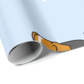 Slapende Beagle Puppy Cadeaupapier (Rol Hoek)