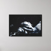 Slapende Boeddha / Boeddhisme Canvas Afdruk (Voorkant)